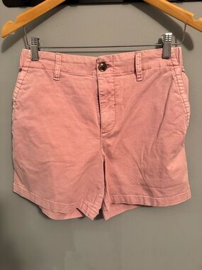 Old Navy Pink Cotton Casual Bermuda Shorts